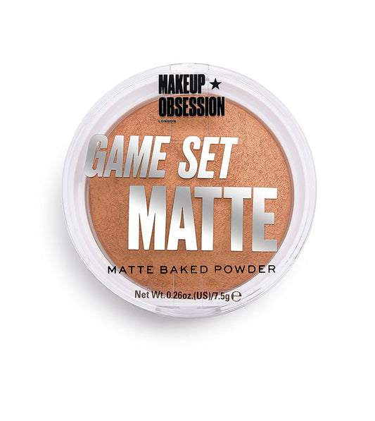 Makeup Obsession - Pós compactos Game Set Matte -  Sahara
