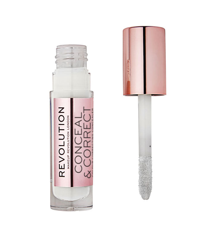Makeup Revolution - Corretor fluido Conceal & Correct - C0: White