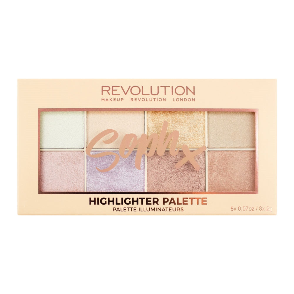 Makeup Revolution - Paleta de iluminadores - Soph X