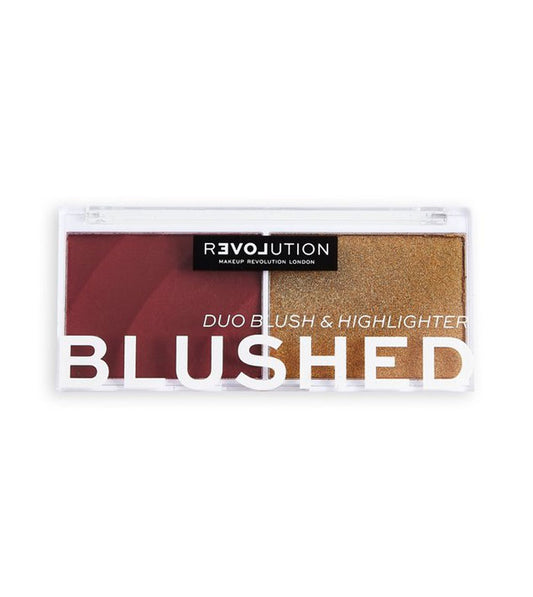 Revolution Relove - Duo de blush e realçador Colour Play Blushed - Wishful