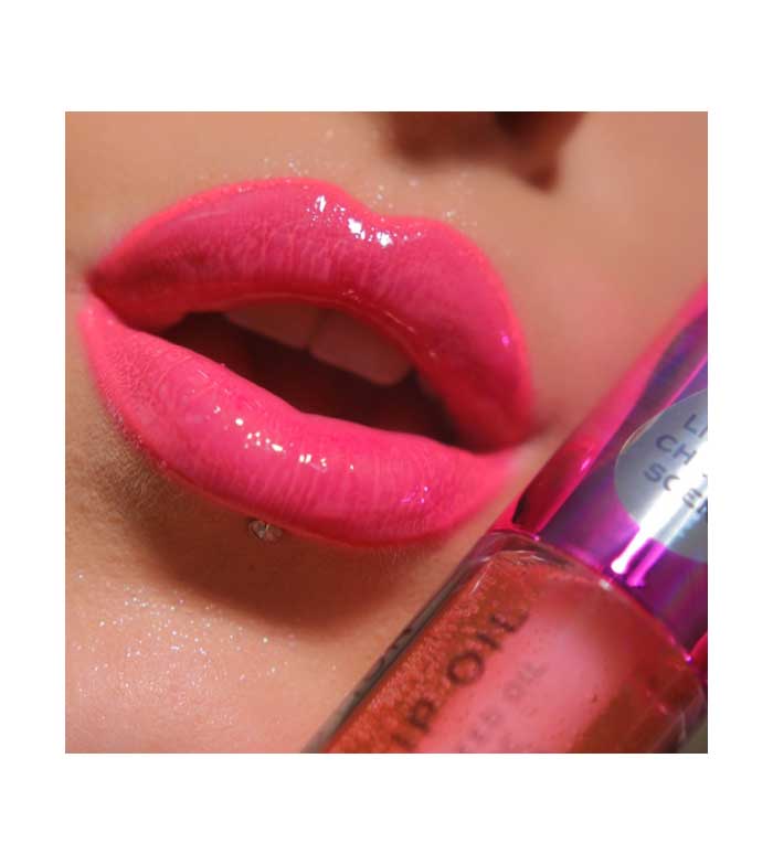 Revolution - Lip Oil Glaze Oil - Glam Pink