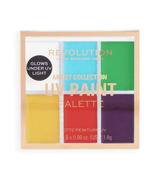 Revolution - *Artist Collection* - Paleta de cores Ultravioleta Aqua UV Paint