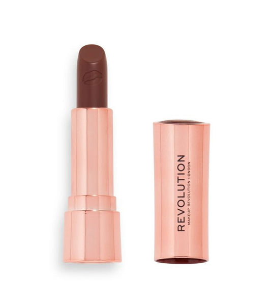 Revolution - Batom Satin Kiss - Brown Sugar