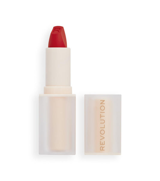 Revolution - Batom Satin Lip Allure - Vibe Red
