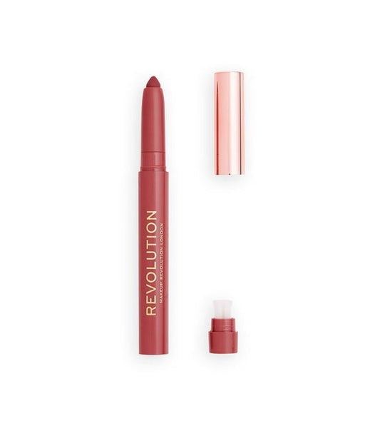 Revolution - Batom Velvet Kiss Lip Crayon - Rosé