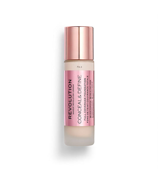 Revolution - Base de Maquilhagem Conceal & Define - F0.3