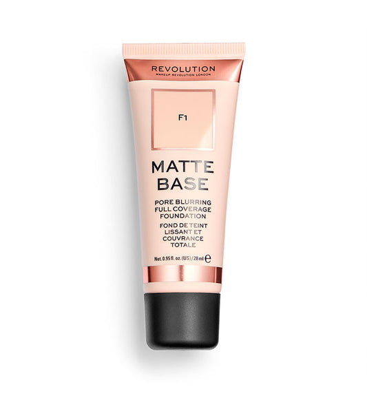 Revolution - Base de maquilhagem Matte Base - F1