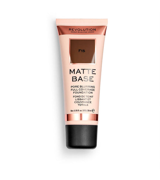 Revolution - Base de maquilhagem Matte Base - F15
