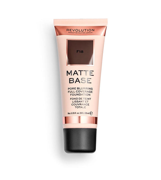 Revolution - Base de maquilhagem Matte Base - F18