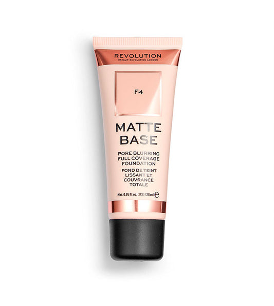 Revolution - Base de maquilhagem Matte Base - F4