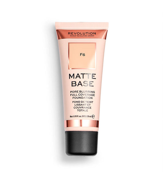 Revolution - Base de maquilhagem Matte Base - F6