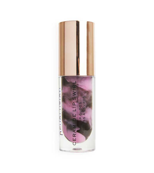 Revolution - Brilho labial Ceramide Lip Swirl - Cherry mauve