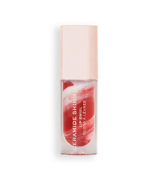 Revolution - Ceramide Shimmer Lip Swirl - Out out red