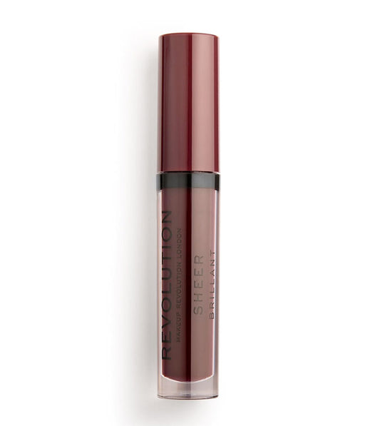 Revolution - Brilho labial Sheer Lip - 148 Plum
