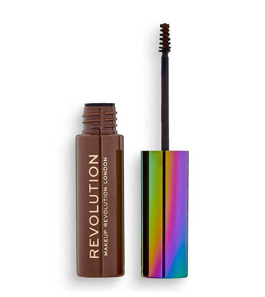 Revolution - *Good vibes* - Gel sobrancelha High Brow Gel - Medium Brown