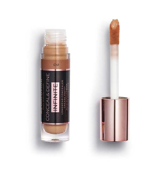 Revolution - Corretor líquido Conceal & Define Infinite XL - C12