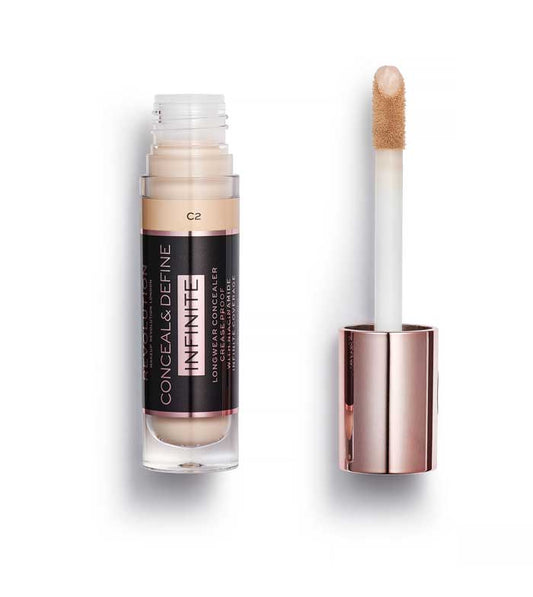 Revolution - Corretor líquido Conceal & Define Infinite XL - C2