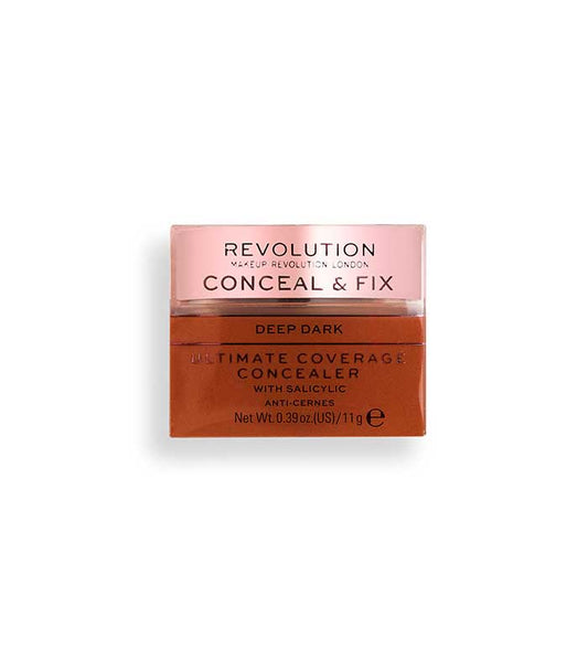 Revolution - Corretor Ultimate Coverage Conceal & Fix - Deep Dark