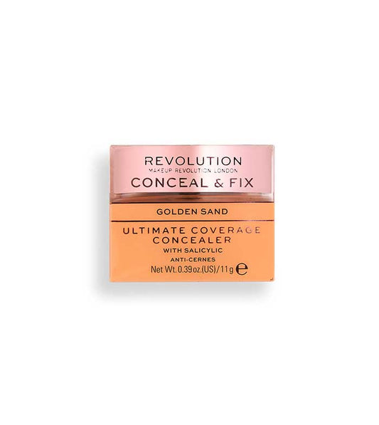 Revolution - Corretor Ultimate Coverage Conceal & Fix - Golden Sand