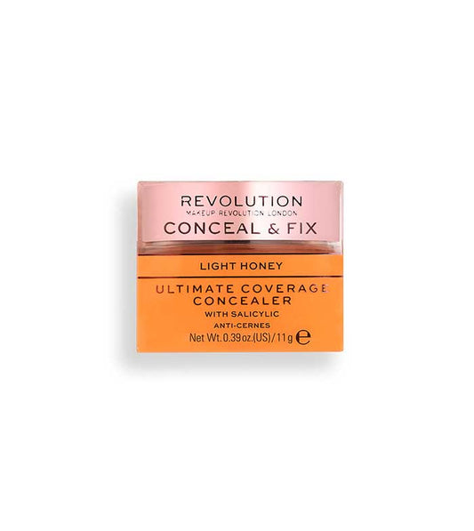 Revolution - Corretor Ultimate Coverage Conceal & Fix - Light Honey