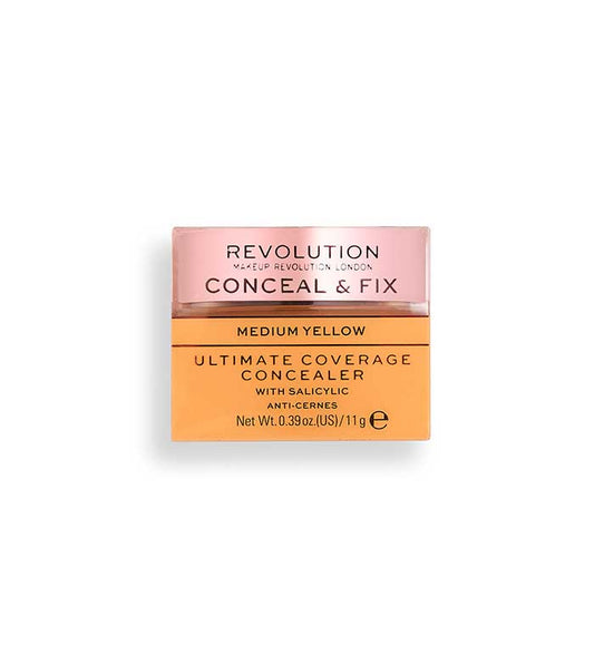 Revolution - Corretor Ultimate Coverage Conceal & Fix - Medium Yellow