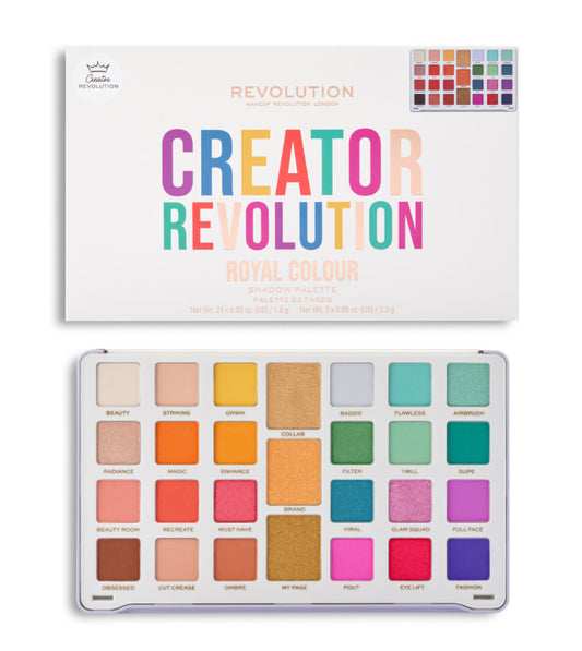 Revolution - *Creator* - Paleta de sombras sem Limitess- Royal Colour