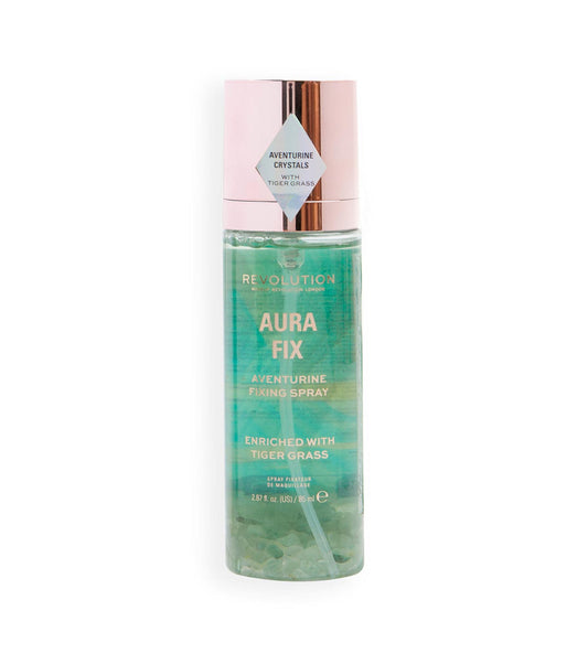 Revolution - *Crystal Aura* - Spray fixador de maquiagem Aura Fix Aventurine