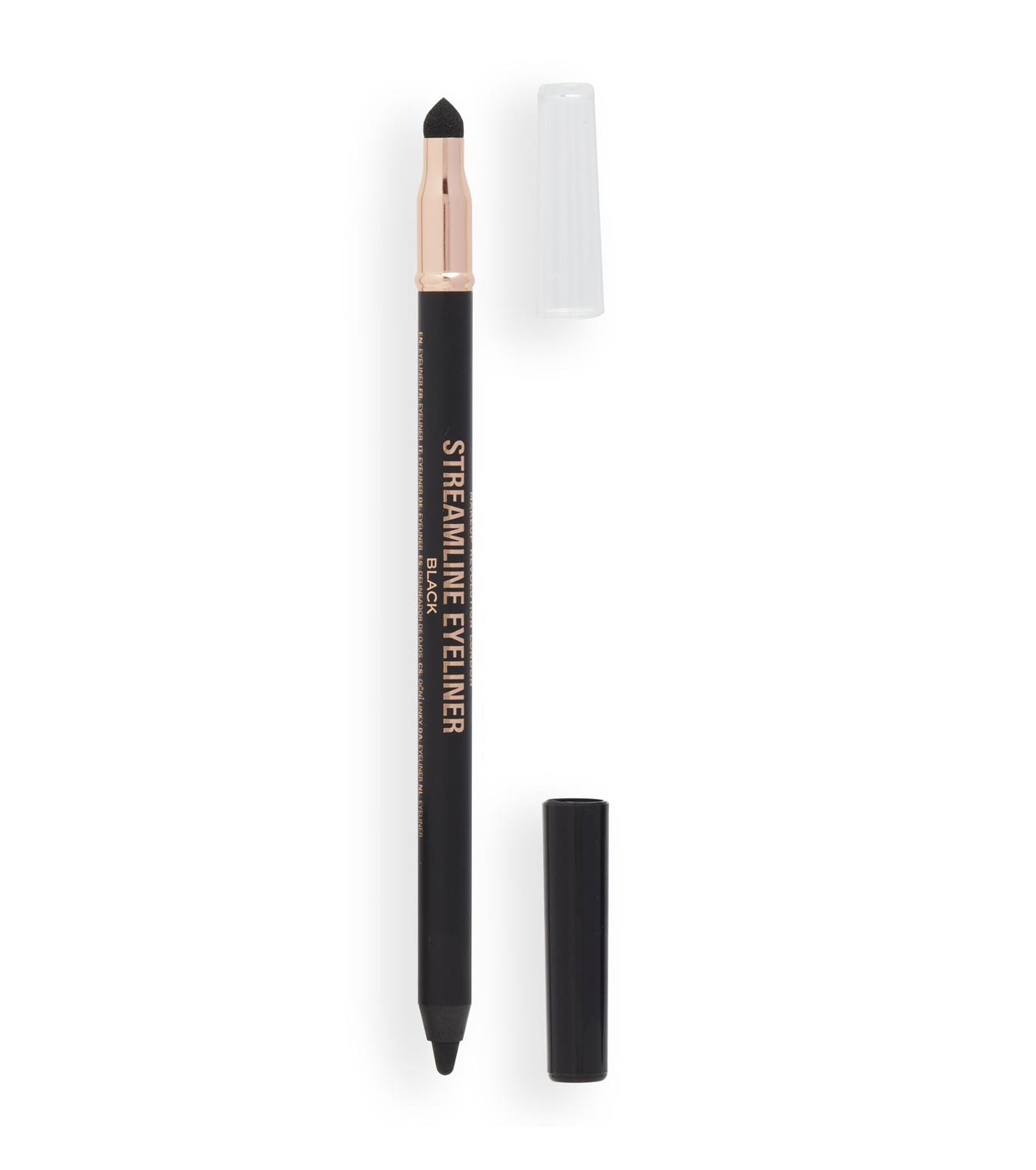 Revolution - Delineador Streamline Waterline Eyeliner Pencil - Black