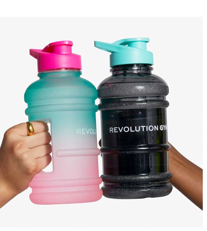 Revolution Gym - Garrafa de água multicolorida 1L