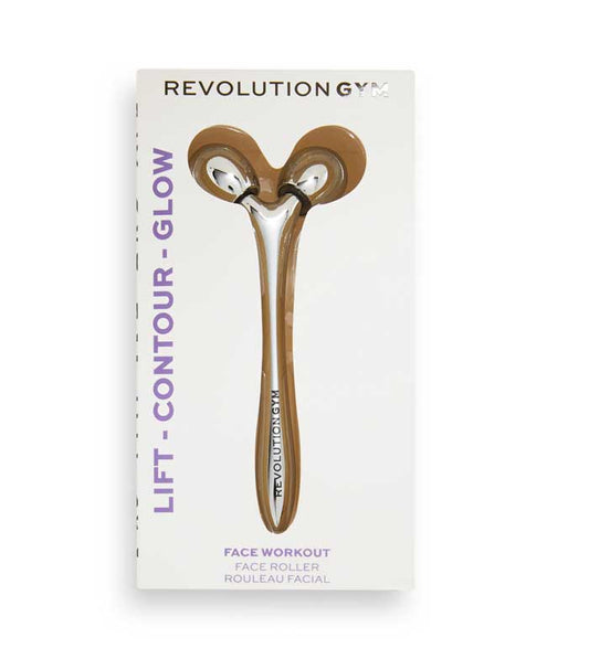 Revolution Gym - Rolo facial metálico para treino facial