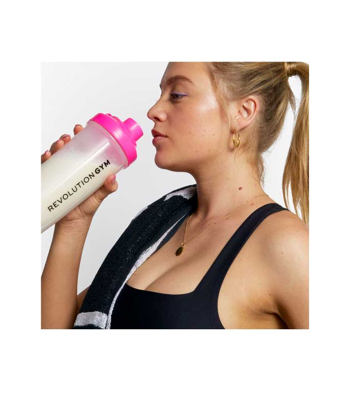 Revolution Gym - Protein Shaker Cup - Fuchsia