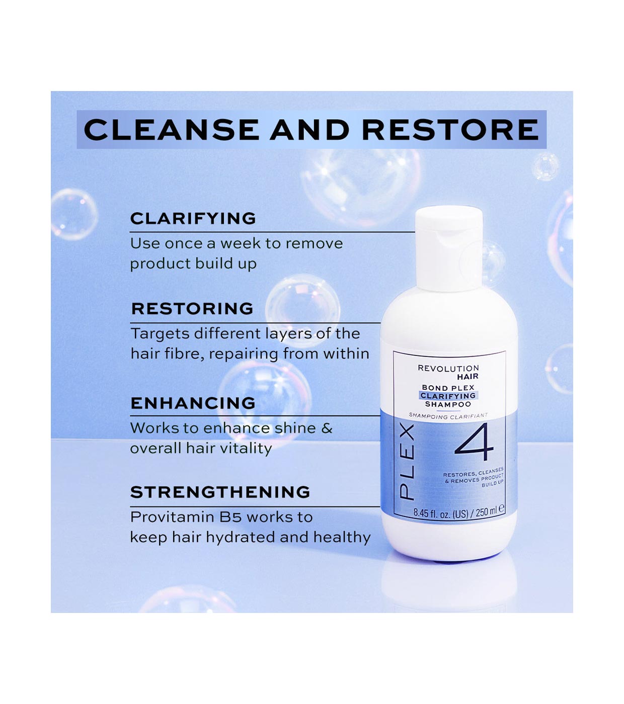 Revolution Haircare - Plex 4 Bond Clarifying Shampoo