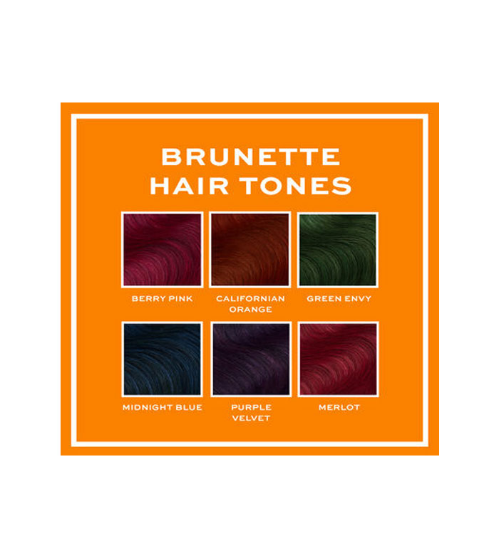 Revolution Haircare - Coloração semipermanente para cabelos castanhos Hair Tones - Midnight Blue