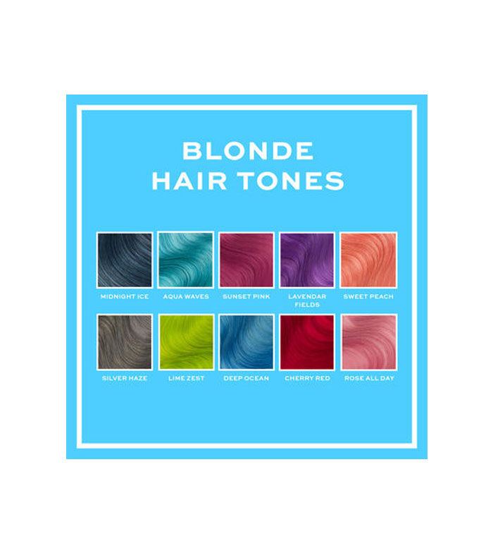 Revolution Haircare - Coloração semipermanente para cabelos loiros Hair Tones - Deep Ocean