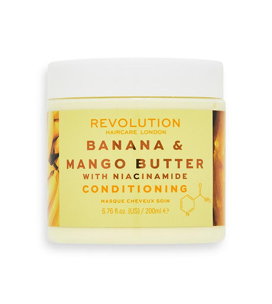 Revolution Haircare - Máscara condicionadora com manteiga de banana e manga