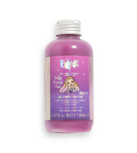 Revolution Haircare - *Revolution X Bratz* - Coloração temporária de tons loiros - Yasmin Pretty Princess Rose