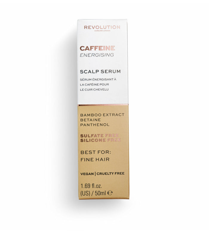 Revolution Haircare - Soro para couro cabeludo Caffeine - Cabelo fino