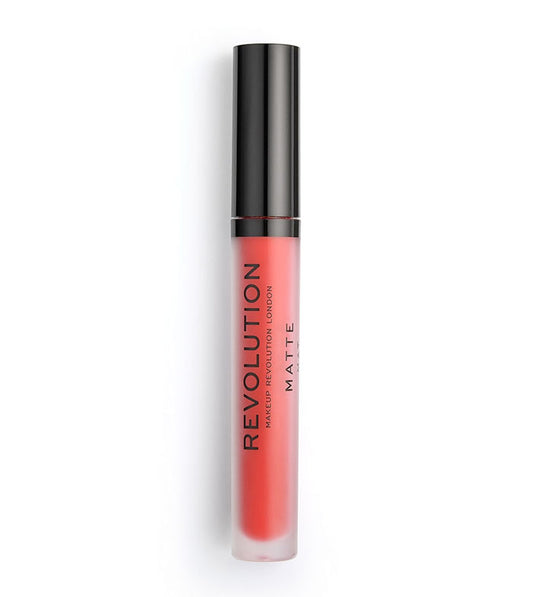 Revolution - Batom líquido Matte Lip - 132 Cherry