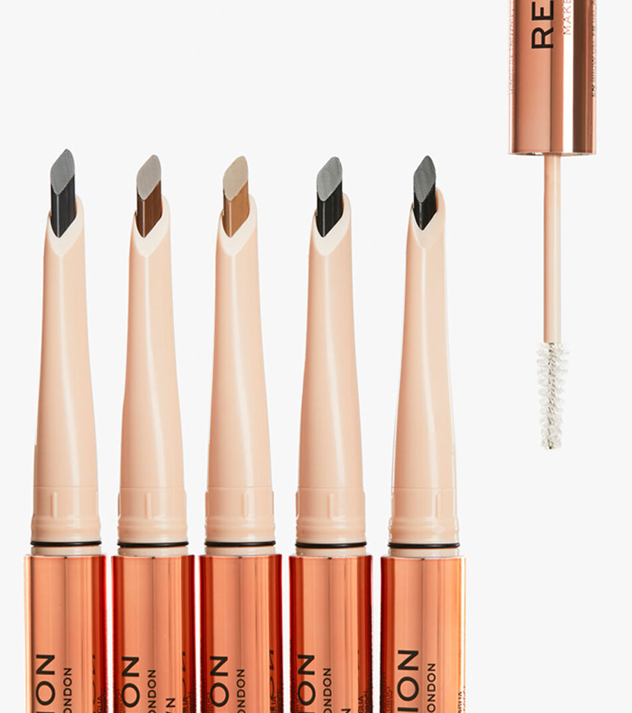 Revolution - Lápis de sobrancelha Fluffy Brow Filter Duo - Granite