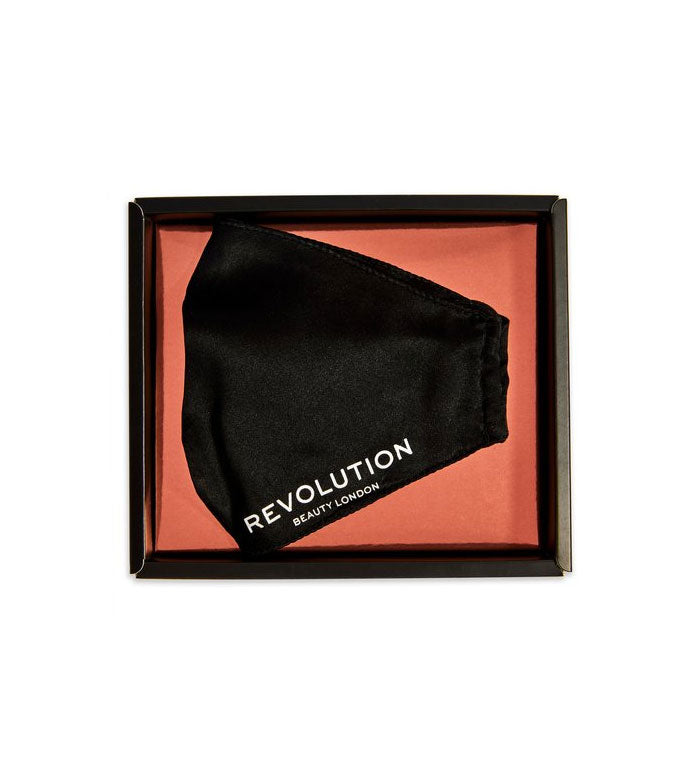 Revolution - Máscara de seda reutilizável - Black