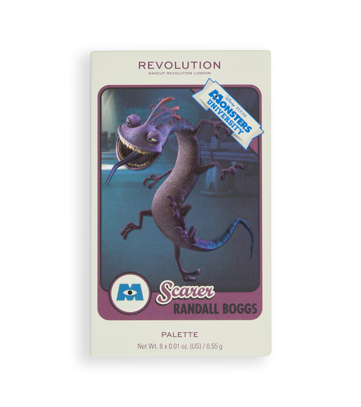Revolution - *Monsters University* - Mini paleta de sombras Card Palette - Randall Scare