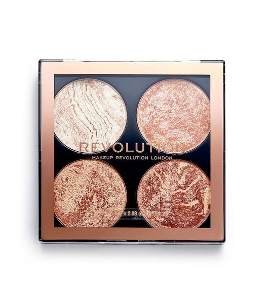 Revolution - Paleta de highlighters e bronzeadores Cheek Kit - Don’t Hold Back