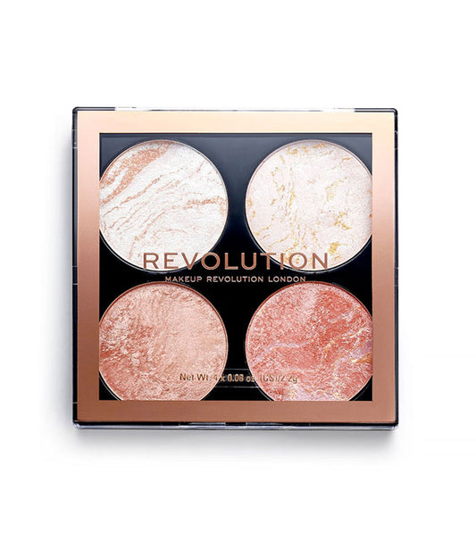 Revolution - Paleta de highlighters e bronzeadores Cheek Kit - Take a Breather