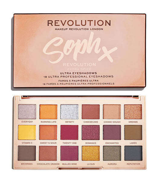 Revolution - Sombra Palette Soph X - Extra Spice
