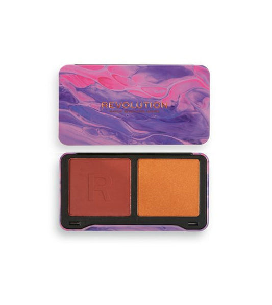 Revolution - *Neon Heat* - Paleta de rostos Neon Heat Dynamic - Midnight Sands