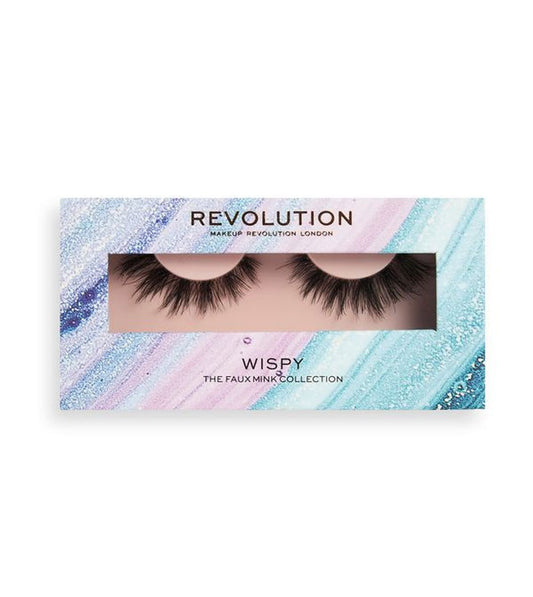 Revolution - Cílios postiços 3D Faux Mink - Wispy