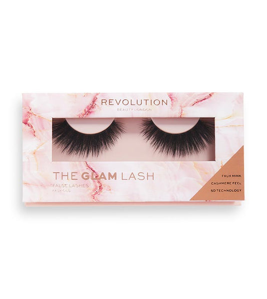 Revolution - Cílios postiços 5D Cashmere Faux Mink - The Glam Lash