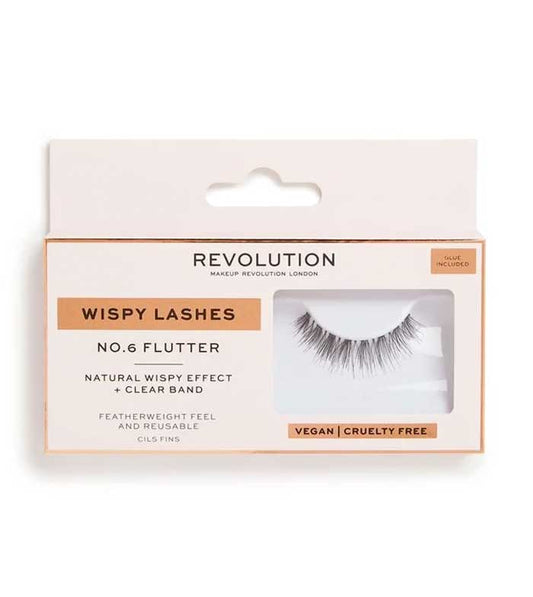 Revolution - Pestanas postiças Wispy Lashes - Nº.6 Flutter