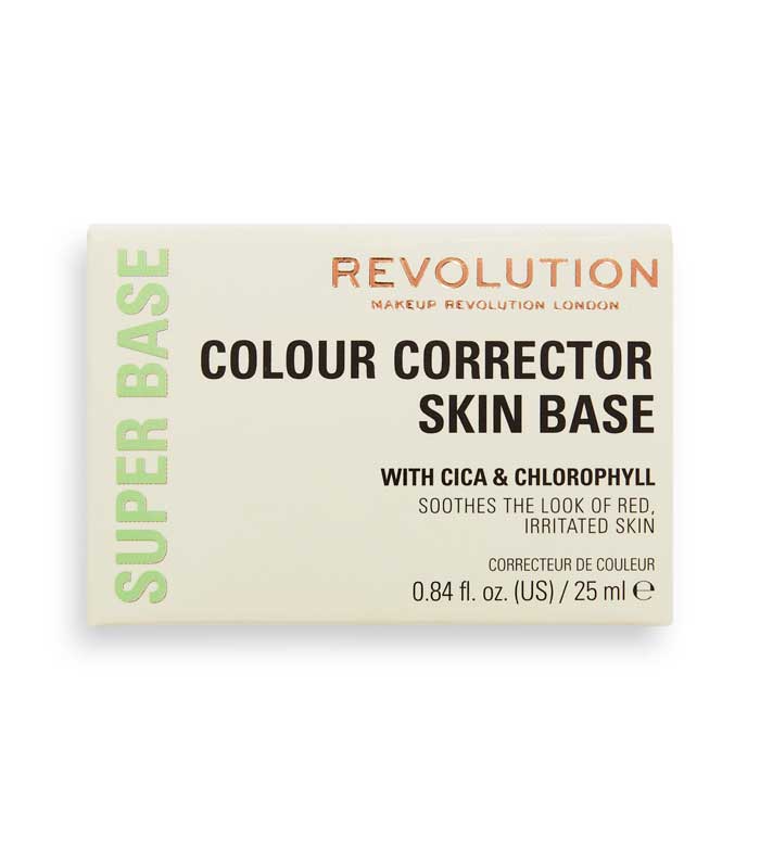Revolution - Primer de cor creme Superbase Colour Correcting - Green