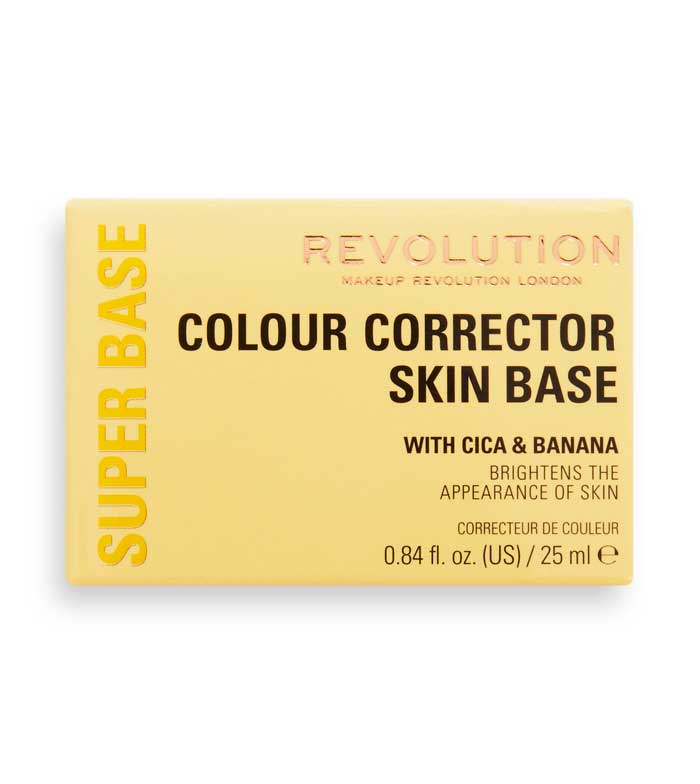 Revolution - Primer de cor creme Superbase Colour Correcting - Yellow